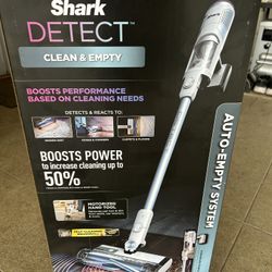Shark Detect Clean & Empty Cordless Stick Vacuum with Powerfins Brushroll and Auto