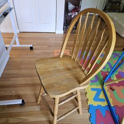 3 Wooden Bar Stools (15 Each, 40 For All)