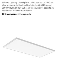 Led Dealing Lamp 2 Foot X 4 Foot 