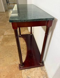 Marble table set - 2 matching tables