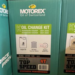 Oil Change Kit For Kawasaki KX250F