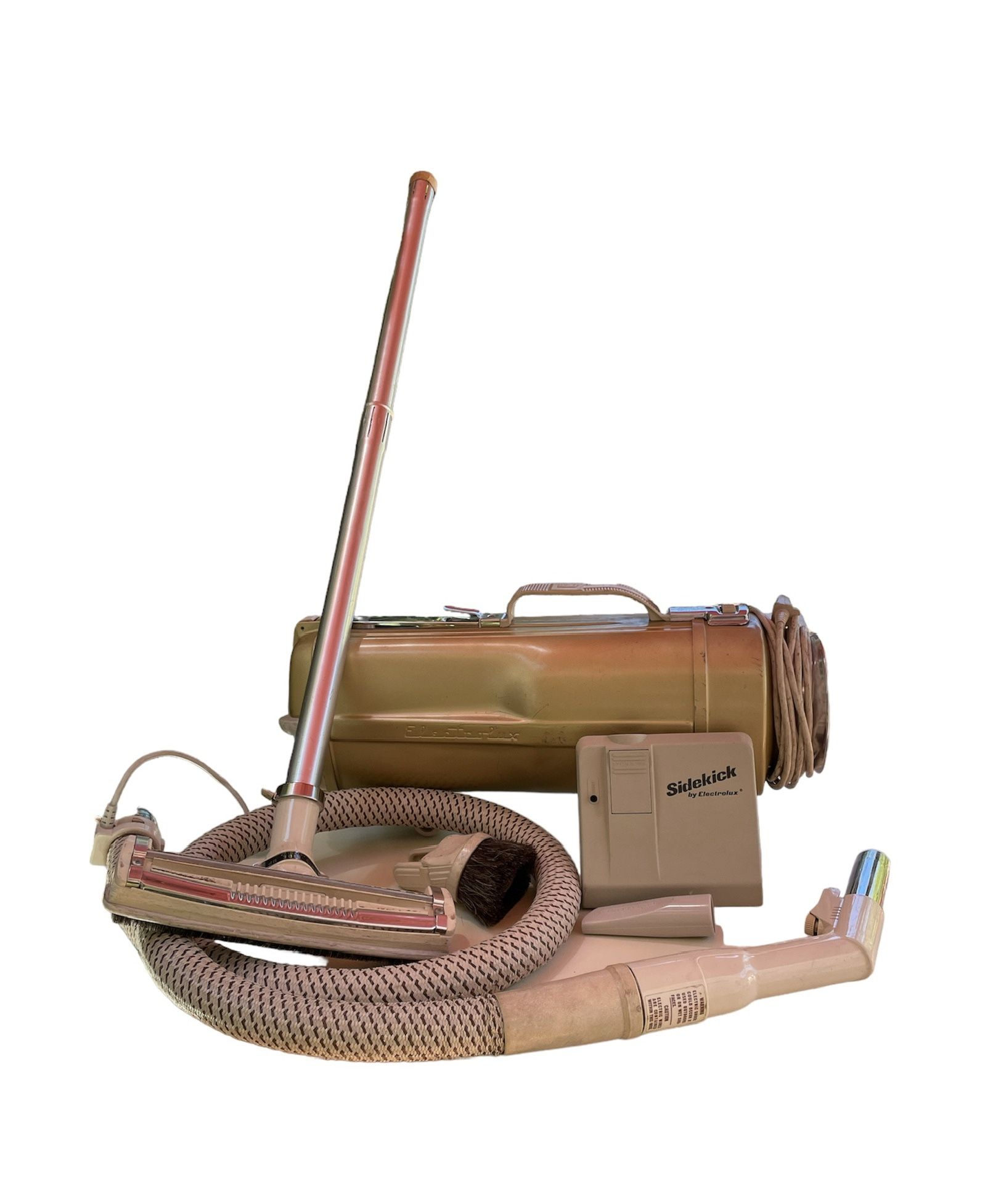 Vintage Electrolux Legacy Vacuum Cleaner Model L Gold Works