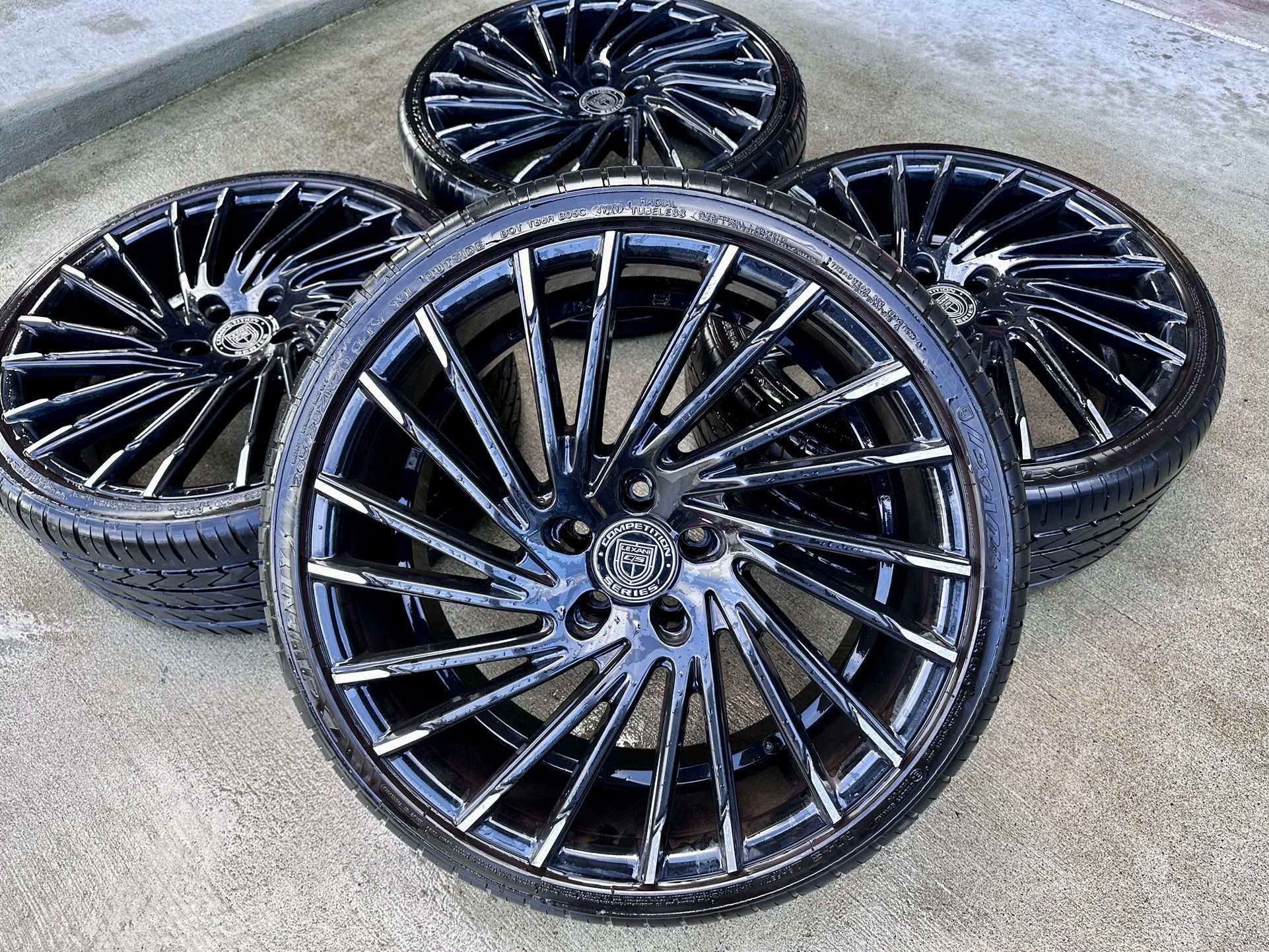 Lexani 20” Wheels 5x112 Tires Rims Audi Mercedes 