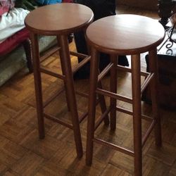 Pair Of 30” Tall Stools