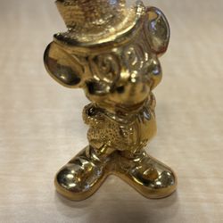Walt Disney Vintage Solid Brass Mickey Mouse 