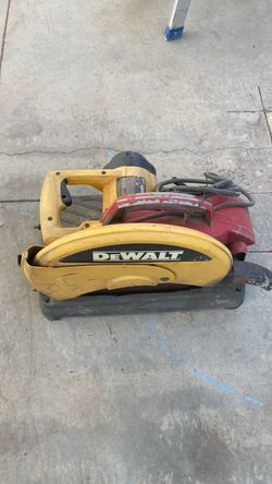 Dewalt chop saw