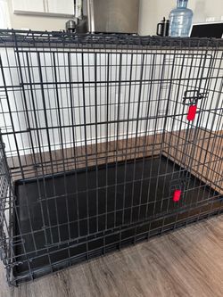 KONG Ultra Strong & Durable Double Door Wire Dog Crate