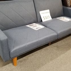 Brand New 79" x 44" Navy Blue Sofa Futon