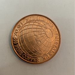 1 Ounce 999 Fine Copper Coins For Sale