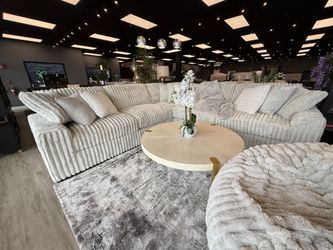 White Sectional