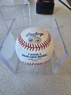 Autographed Don Baylor signed baseball