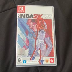 NBA 2k 22 Nintendo Switch 