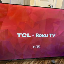 4K Ultra HD TCL ROKU 65” Smart TV