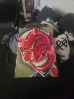 Devil custom painting