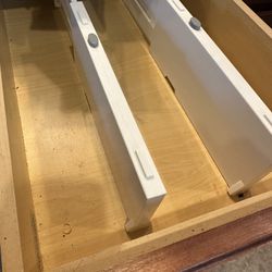 New 6 Pcs Drawers Divide New 4 Inch Wide
