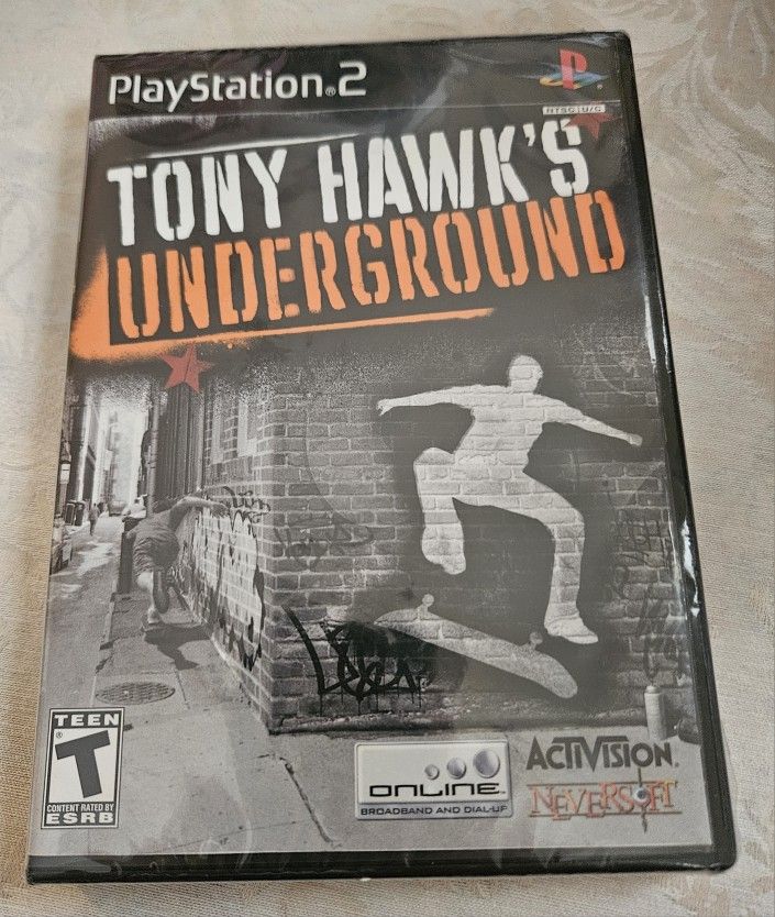 PS2 Tony Hawk's Underground