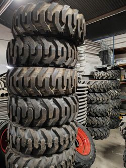 Tires For Excavators And Skid Steers 
