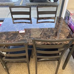 Table And 4 Chairs Brand New $199 Only 