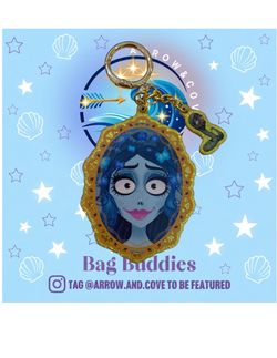 Corpse bride  bag charm