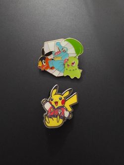 Pokémon pins