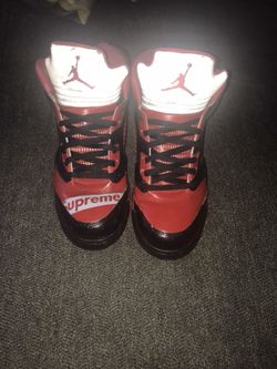 Custom supreme Jordan’s