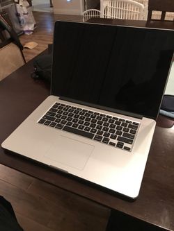 2016 MacBook Pro 15 2.5 GHz 16 GB 1TB SSD 2GB video card