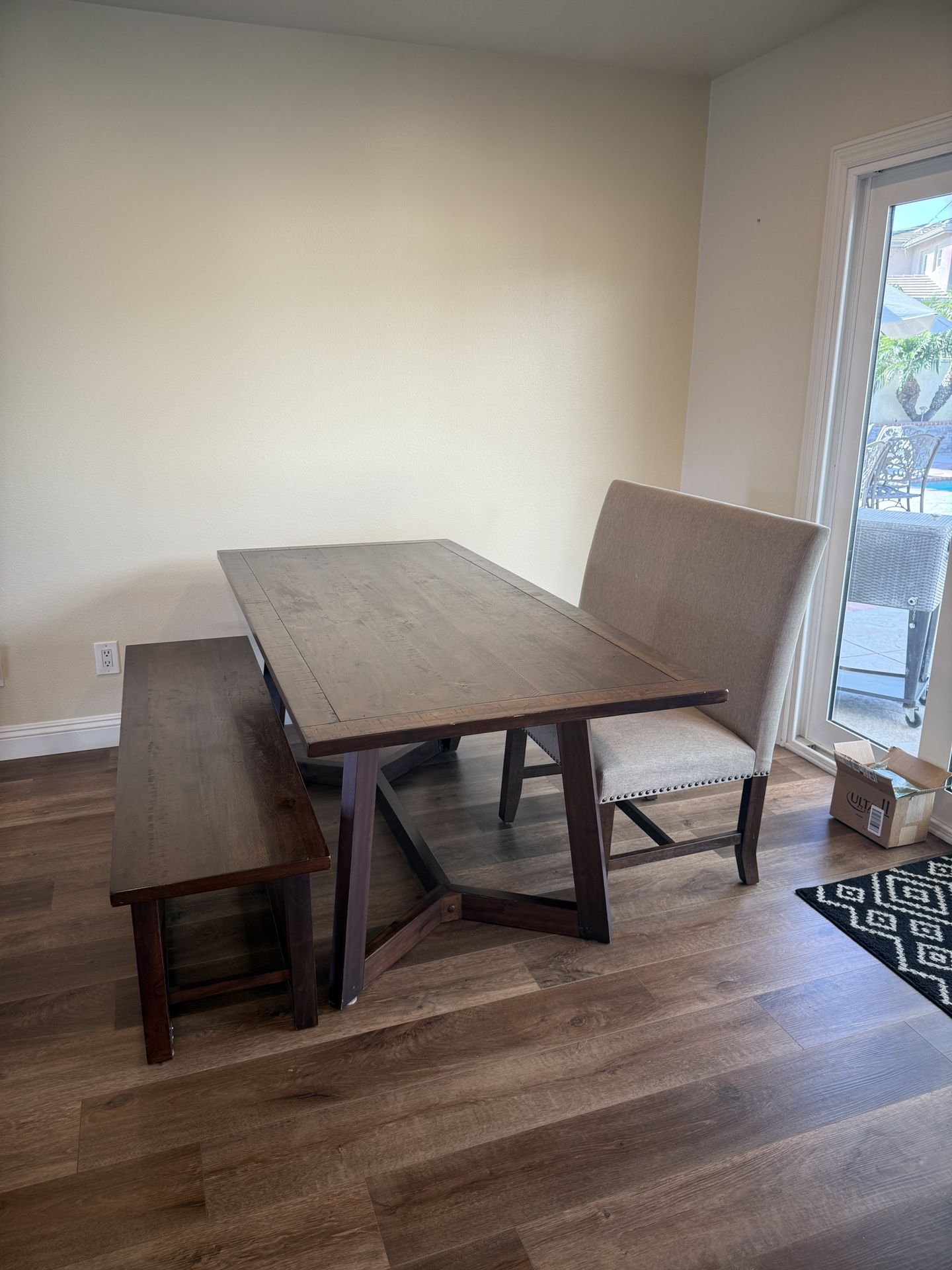 Dining Table with Bench