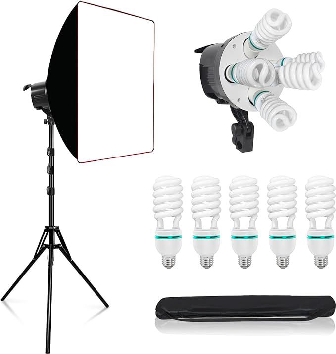 Softbox Kit for Photography & Video Lighting Kit