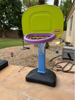Little tykes basketball hoop