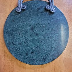 Green Marble Serving Board