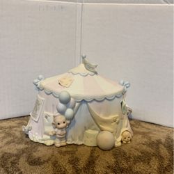 Vintage 1993 Precious Moments Sammy's Circus Tent Night Light 528196