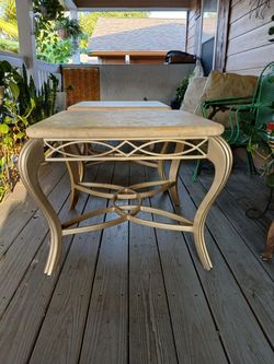 Marble tables