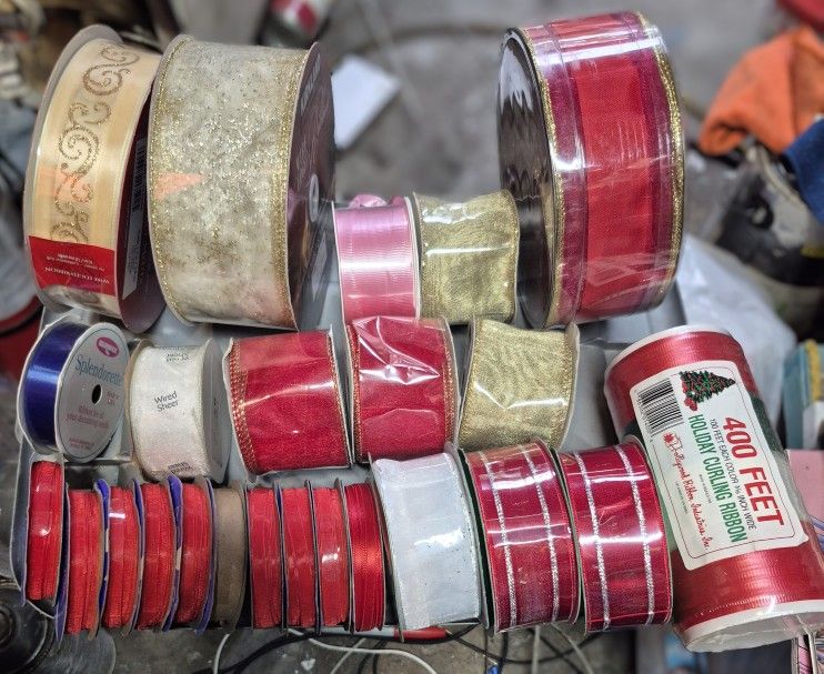 Variety Of Ribbon All For $20 All Brand New