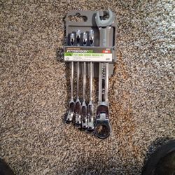 5 Pc Flexhead Combo Wrench Set