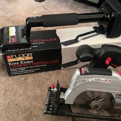 Carpet installer aluminum frame