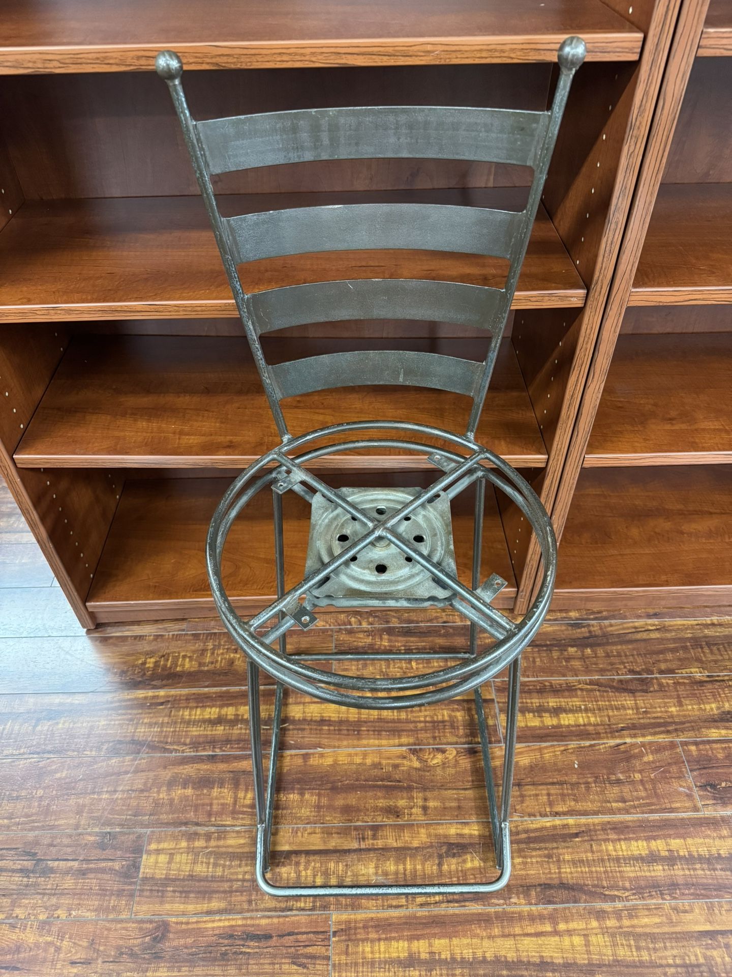 Wrought Iron Swivel Counter Bar Stool