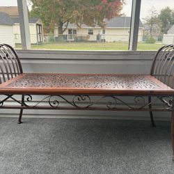 Metal Bench