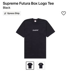 Supreme Futura Box Logo Tee Sz Medium