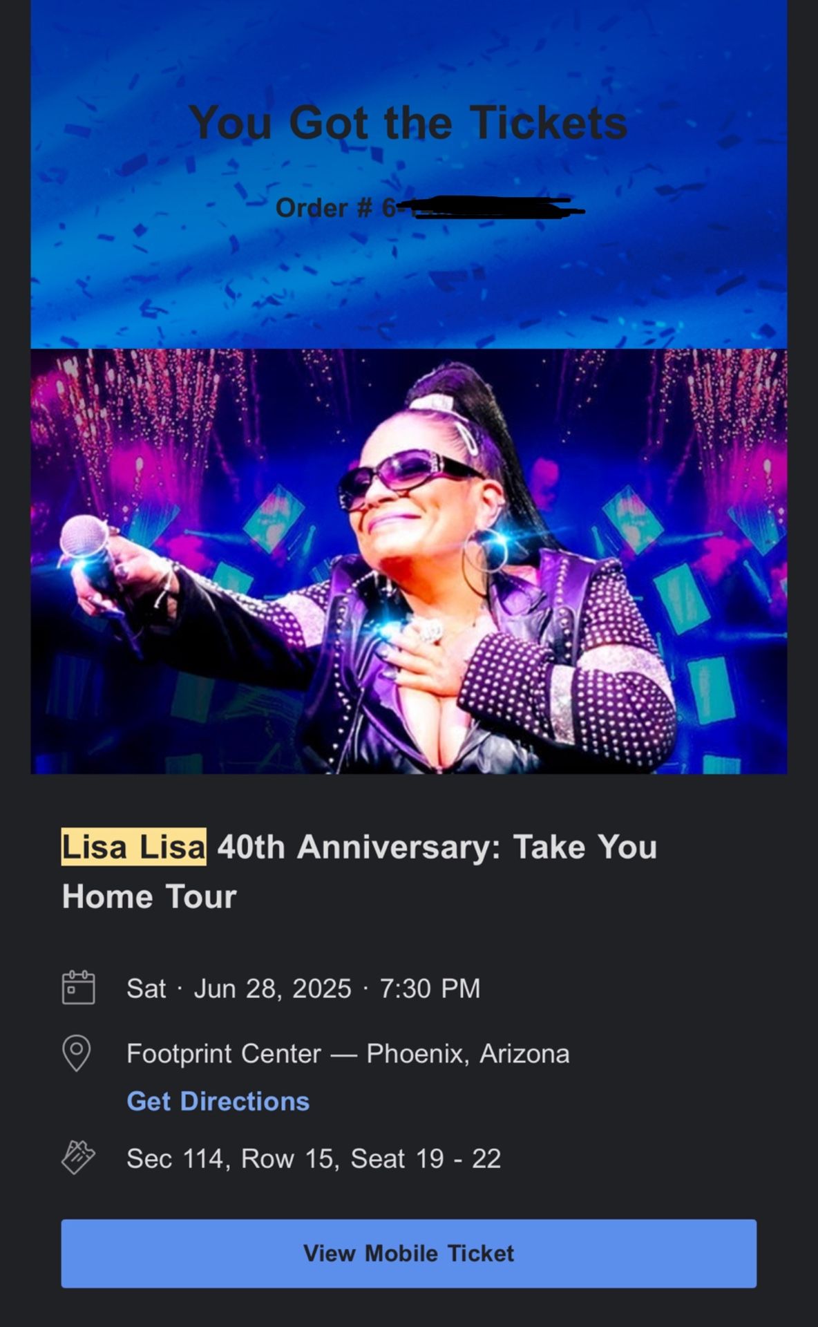 Lisa Lisa 40th Anniversary Tour