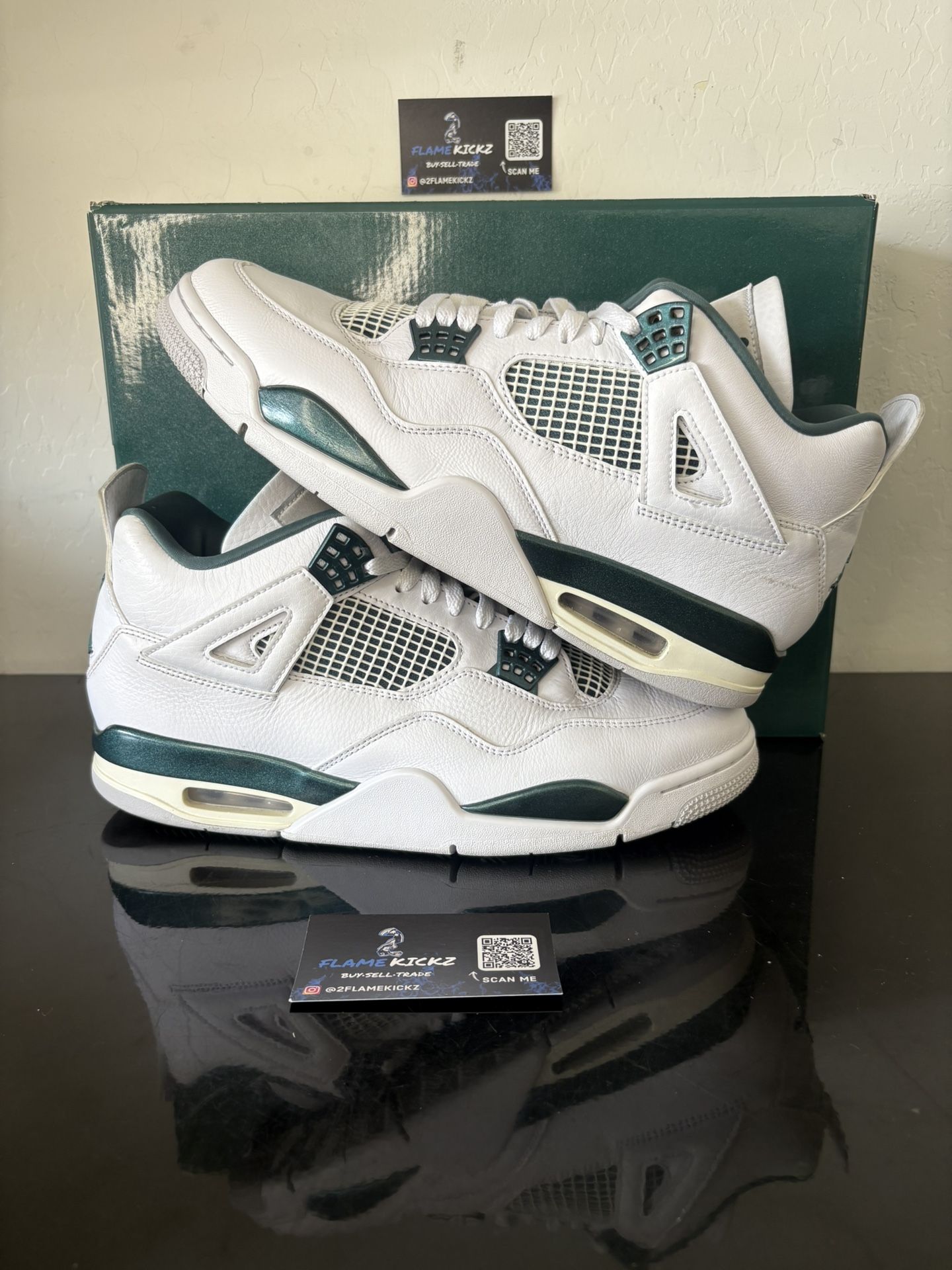 Air Jordan 4 Oxidized Green