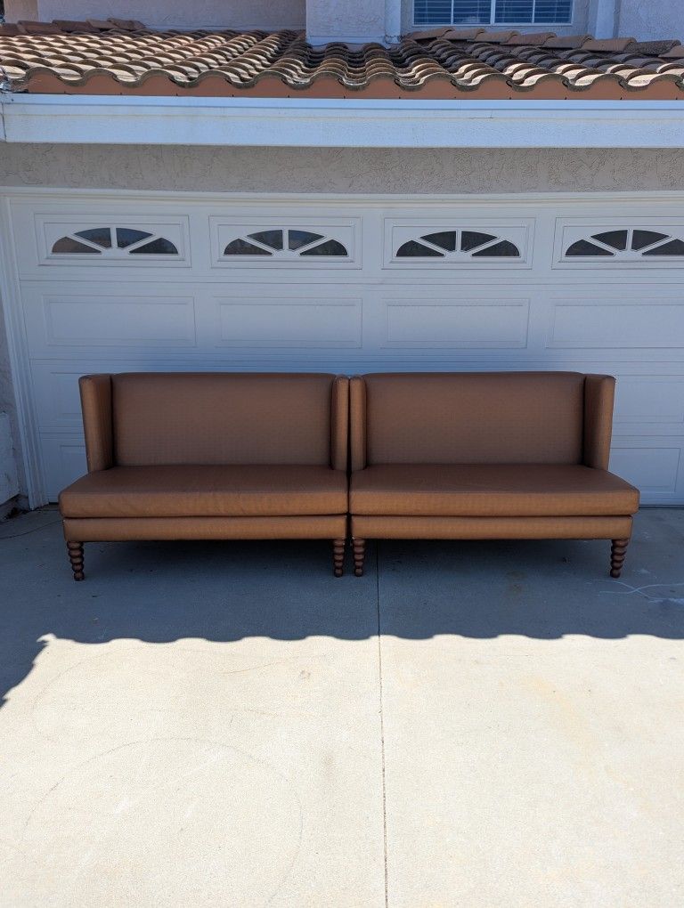 Mid-Century Sofa/Bench Set 