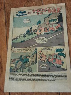 Wheelie and the Chopper Bunch Comic Book Vol. 1 No. 1 1975
