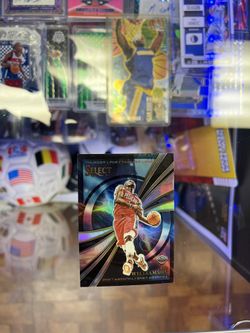 Zion Williamson 2022-23 Panini Select Thunder Lane Silver Prizm SP #10