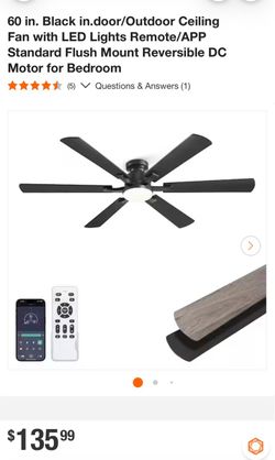Ceiling fan 60”