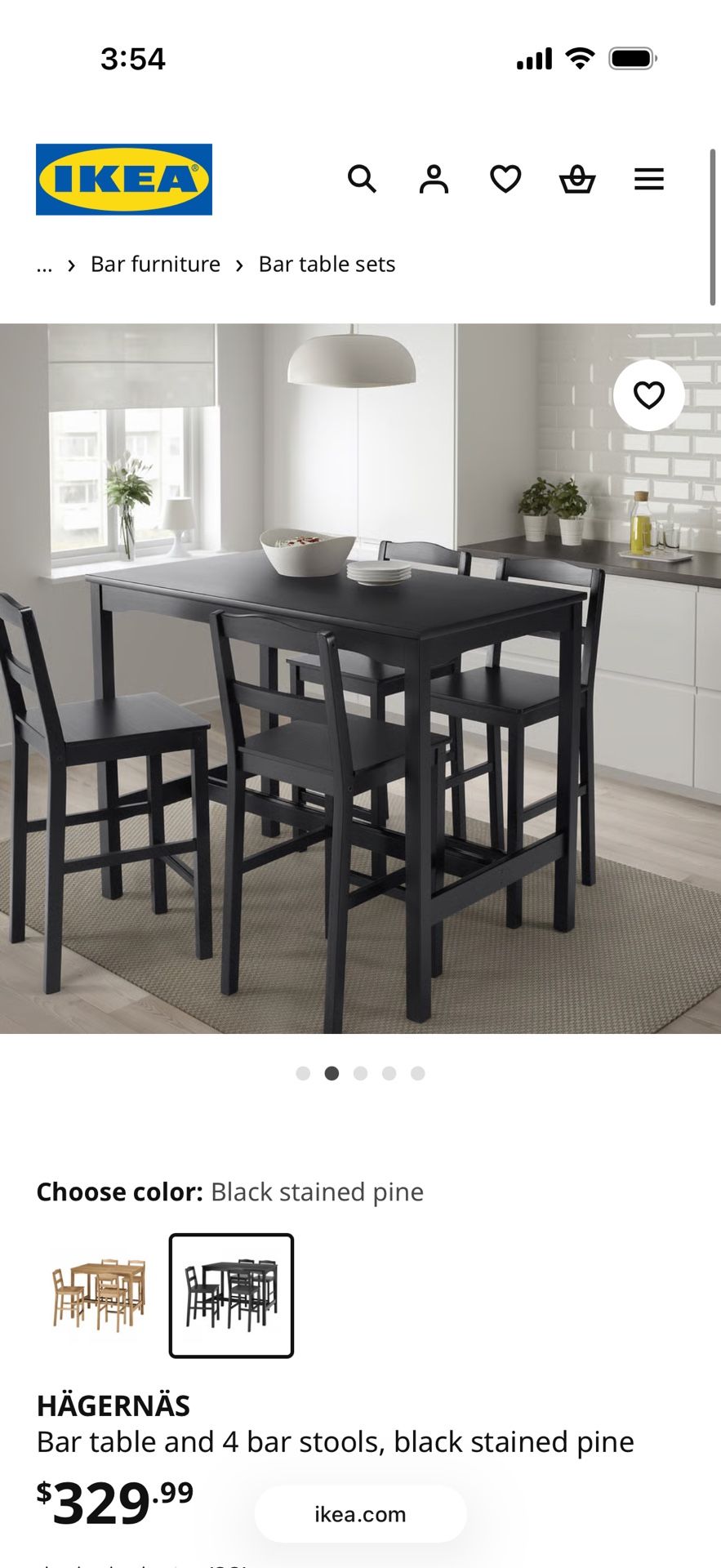 High Top Table And Chairs