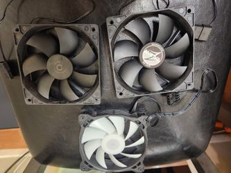 3x 120mm case cooler fans
