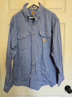 Carhartt FR Long-sleeve Work Shirt size L