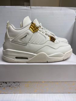 Nike Jordan 4 Metallic Gold Size 5 Men