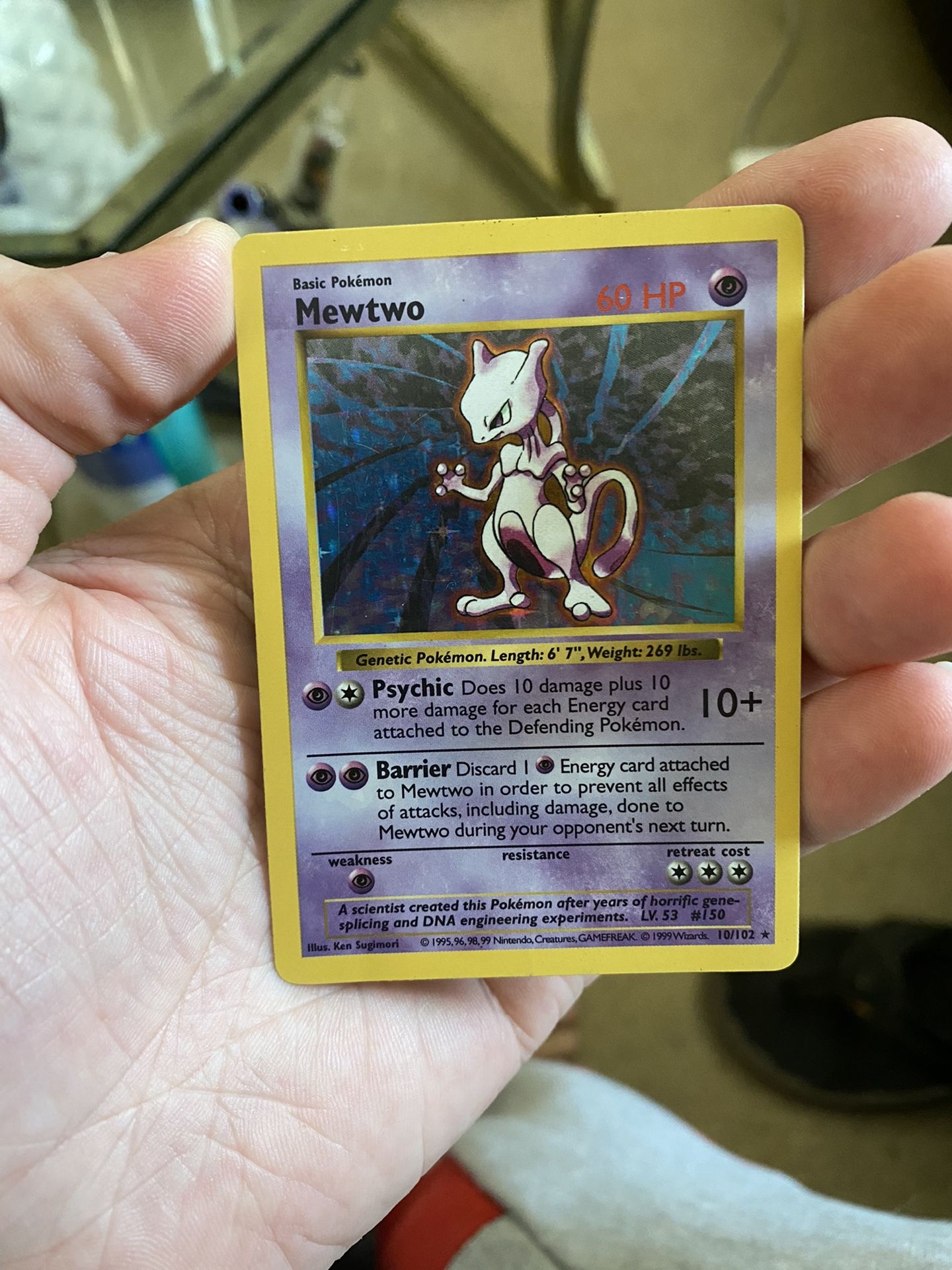 Shadowless Mewtwo Pokémon 