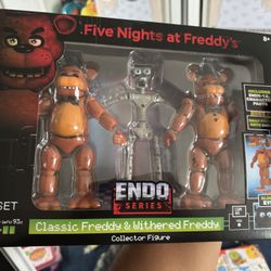 FNAF Endo Series – Classic Freddy & Withered Freddy